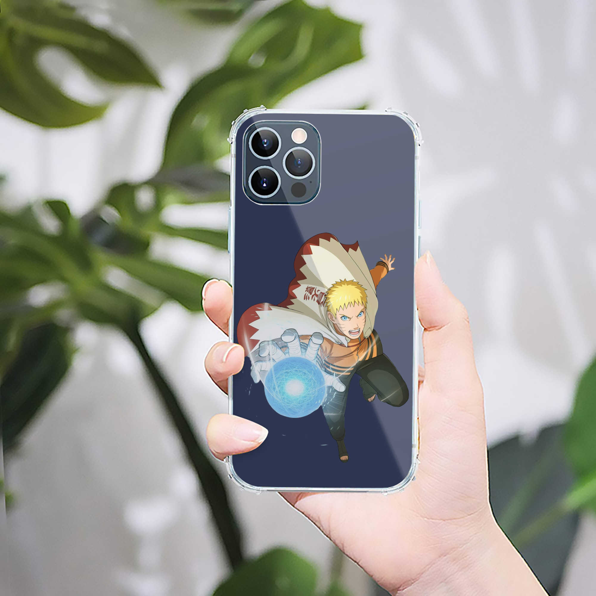 （画像用） NARUTO -ナルト- うずまき ナルト Uzumaki Naruto 【iPhone 12シリーズ対応】透明スマホケース（クリアソフトケース）